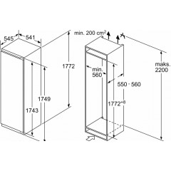 Однокамерный холодильник Bosch KIR81VFF0