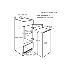 Однокамерный холодильник Electrolux LRB3AF12S