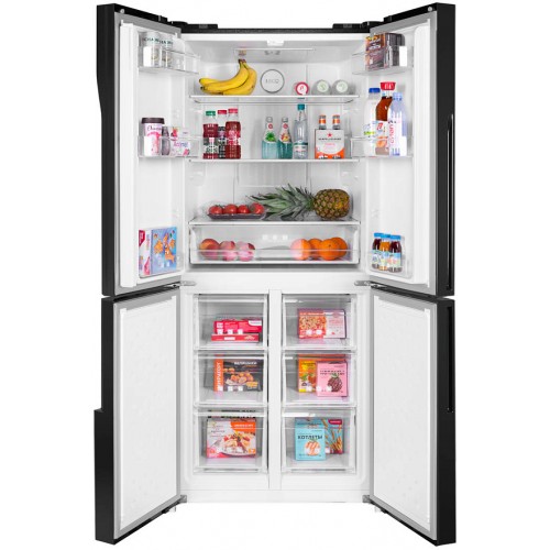 Четырёхдверный холодильник Maunfeld MFF182NFBE