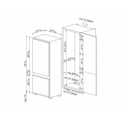 Холодильник Smeg C875TNE
