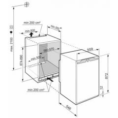 Встраиваемый холодильник Liebherr SIBa 3950 Prime BioFresh