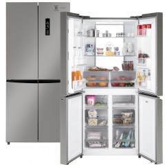 Четырёхдверный холодильник Weissgauff WCD 450 X NoFrost Inverter