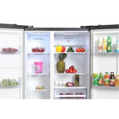 Холодильник side by side Hyundai CS5073FV (графит)