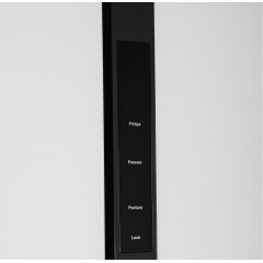 Холодильник side by side Hyundai CS5003F (белое стекло)