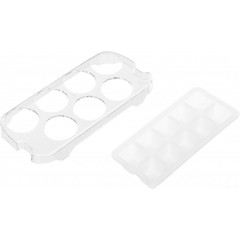 Четырёхдверный холодильник Hyundai CM4045FIX (нержавеющая сталь)