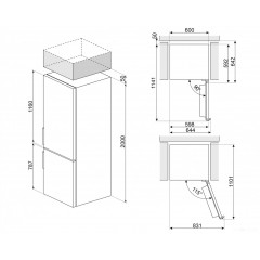 Холодильник Smeg FC21XDND