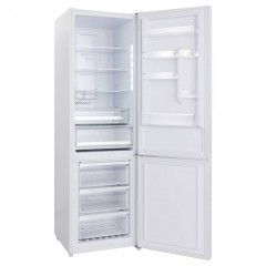 Холодильник с морозильником Korting KNFC 62370 GW