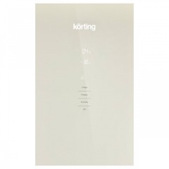 Холодильник с морозильником Korting KNFC 62370 GB