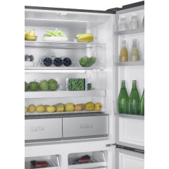 Холодильник с морозильником Korting KNFM 91868 X