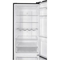 Холодильник с морозильником Korting KNFC 62980 GN