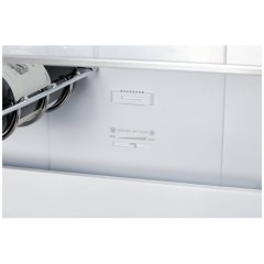 Холодильник с морозильником Korting KNFC 62370 XN