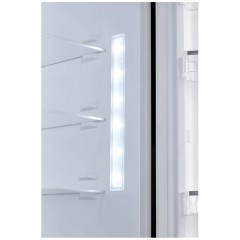 Холодильник с морозильником Korting KNFC 62370 XN