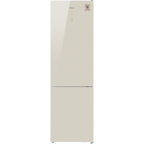 Холодильник Weissgauff WRK 2000 D Full NoFrost Inverter Beige Glass