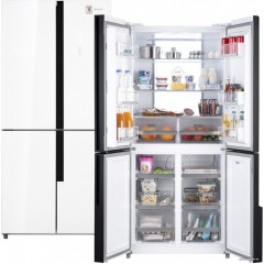 Четырёхдверный холодильник Weissgauff WCD 450 WG NoFrost Inverter