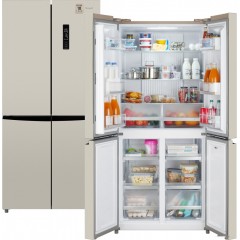 Четырёхдверный холодильник Weissgauff WCD 470 Be NoFrost Inverter
