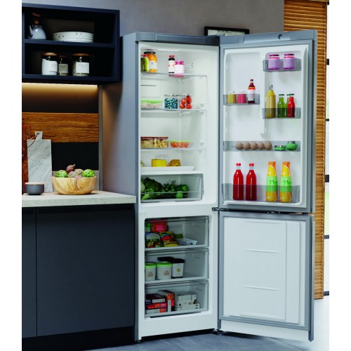 Холодильник с морозильником Hotpoint-Ariston HT 5180 MX