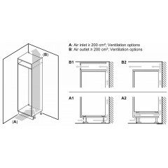 Однокамерный холодильник Bosch Serie 6 KIR81AFE0