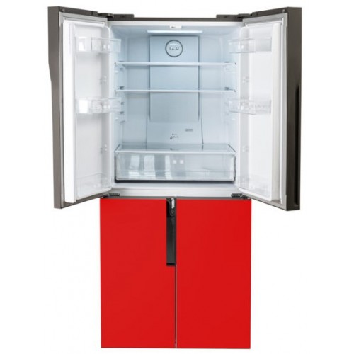 Четырёхдверный холодильник CENTEK CT-1750 Red