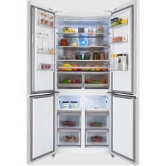 Четырёхдверный холодильник HIBERG RFQ-600DX NFGW Inverter