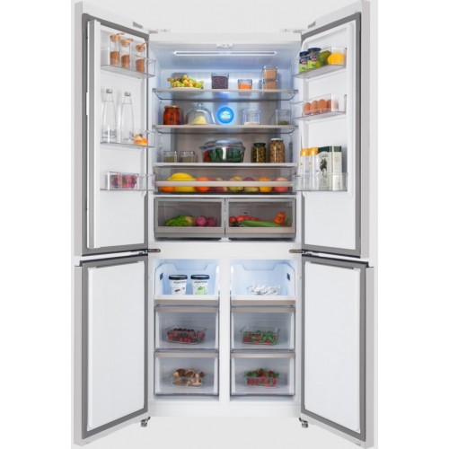 Четырёхдверный холодильник HIBERG RFQ-600DX NFGW Inverter