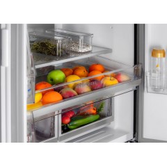 Четырёхдверный холодильник HIBERG RFQ-600DX NFGW Inverter