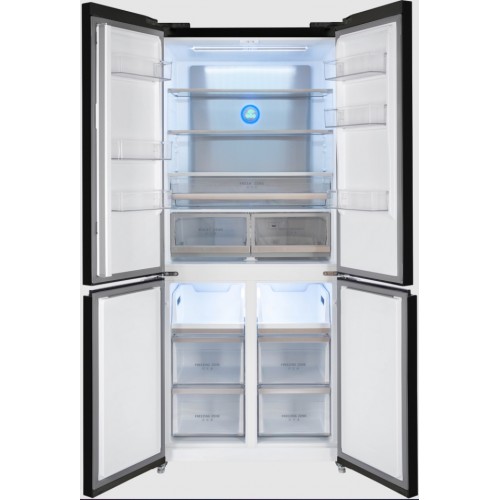 Четырёхдверный холодильник HIBERG RFQ-600DX NFGB Inverter