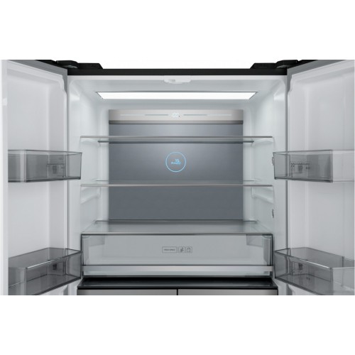 Холодильник side by side Weissgauff WCD 590 Nofrost Inverter Premium Biofresh Black Glass