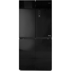 Четырёхдверный холодильник CENTEK CT-1756 NF Black Glass