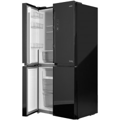 Четырёхдверный холодильник CENTEK CT-1756 NF Black Glass