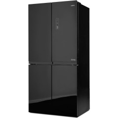 Четырёхдверный холодильник CENTEK CT-1756 NF Black Glass