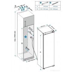 Морозильник Weissgauff WFI 178 V