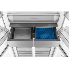 Холодильник side by side Weissgauff WCD 590 Nofrost Inverter Premium Biofresh Dark Inox