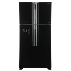 Четырёхдверный холодильник Hitachi R-W660PUC7GBK
