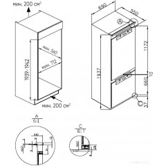 Холодильник ZUGEL ZRI2070FNF