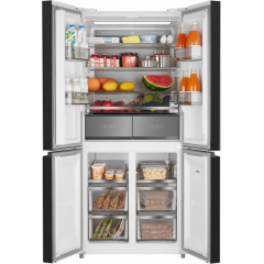 Холодильник side by side Weissgauff WCD 590 Nofrost Inverter Premium Biofresh White Glass