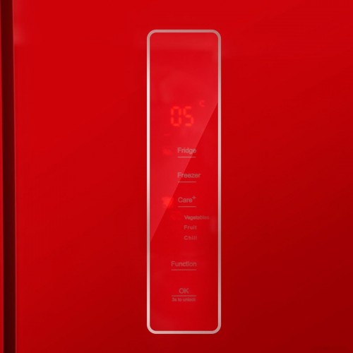 Четырёхдверный холодильник CENTEK CT-1744 Red