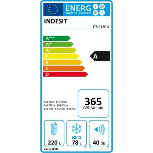 Холодильник Indesit ITS 5180 G