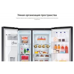 Холодильник с морозильником LG GC-L257CBEV