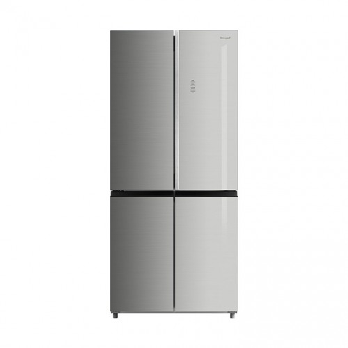 Холодильник side by side Weissgauff WCD 590 NoFrost Inverter Premium EcoFresh Inox Glass