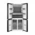 Холодильник side by side Weissgauff WCD 590 NoFrost Inverter Premium EcoFresh Inox Glass