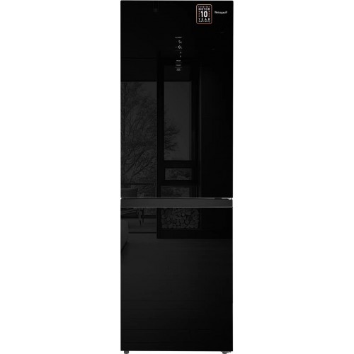 Холодильник Weissgauff WRK 185 Total NoFrost Inverter Black Glass