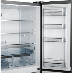 Холодильник с морозильником Kuppersberg NMFV 18591 B Silver