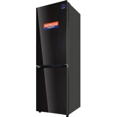 Холодильник с нижней морозильной камерой Hitachi R-B410PUC6 BBK