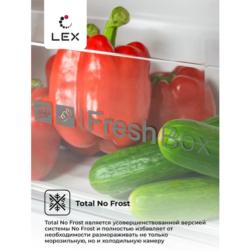 Холодильник side by side LEX LSB530GLID wind