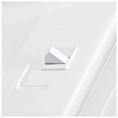 Холодильник с морозильником Hyundai CC2054WT