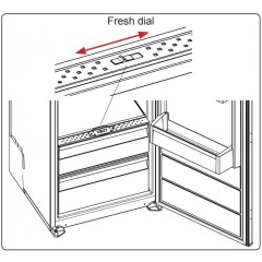 Холодильник Bertazzoni LRD603UBNPVC/20