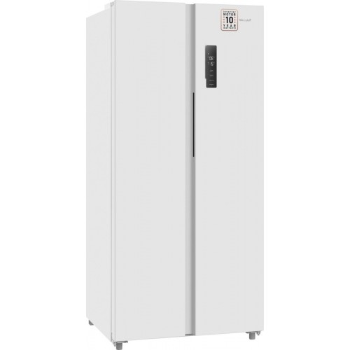 Холодильник side by side Weissgauff WSBS 500 Inverter NoFrost White