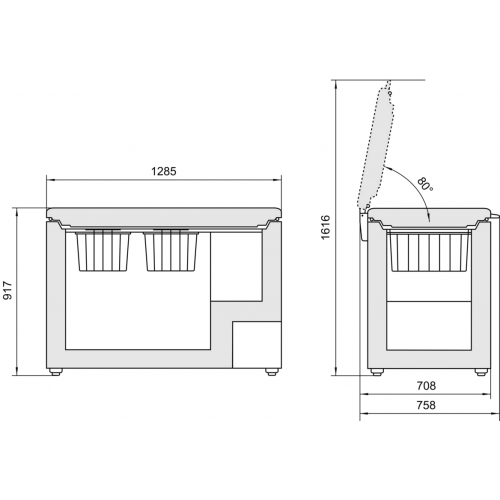 Морозильник Stinol STZ 175
