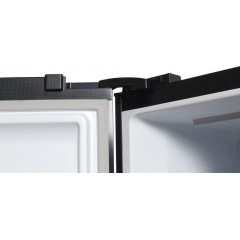 Холодильник side by side Hyundai CS5003F (черное стекло)