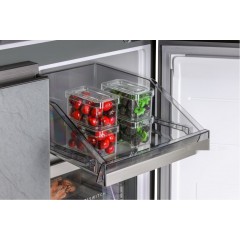 Четырёхдверный холодильник HIBERG RFQ 610G GS Inverter